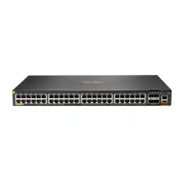 HPE Aruba Networking CX 6200F 48G 4SFP Switch - Commutateur - distance max. d'empilage de 10 km - C3 - Gé... (S0M83AABB)_1